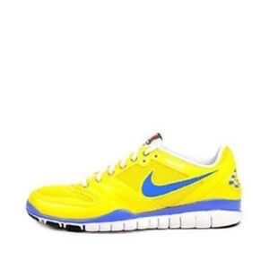 Nike HyperTR Yellow Blue Tennis Shoe